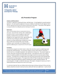 ACL Prevention Program