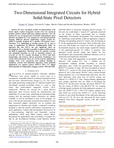 Two-Dimensional Integrated Circuits for Hybrid