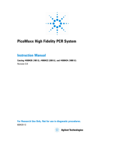 PicoMaxx High Fidelity PCR System