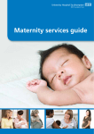 Maternity services guide - patient information