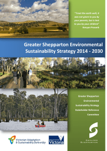Environmental Sustainability Strategy and Action Plan