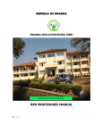 reb procedures manual - Rwanda Education Board