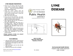 lyme disease - City of Pasadena