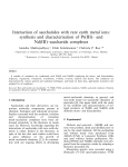 Interaction of saccharides with rare earth metal ions: synthesis and
