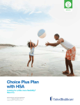 Choice Plus Plan with HSA