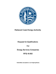 Energy Service Companies - Redwood Coast Energy Authority