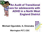 An audit of transitional care for adolescents with