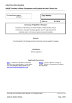 SPECIFICATION SPN223/8 NHSBT Portfolio of Blood Components