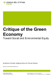 Critique of the Green Economy - Heinrich-Böll