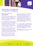 Case Study: Improving management of Long term conditions