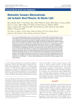 Obstructive Coronary Atherosclerosis and Ischemic Heart