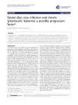 Epstein-Barr virus infection and chronic lymphocytic leukemia: a