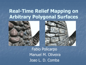 Real-Time Relief Mapping on Arbitrary Polygonal