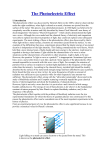 The Photoelectric Effect