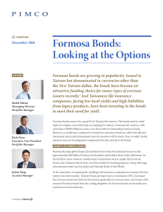 Formosa Bonds