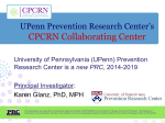 UPenn Prevention Research Center*s CPCRN