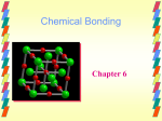 Chemical Bonding