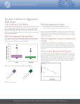 Specimen Collection for Quantitative PCR Assays