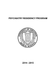 psychiatry residency program - UAMS Psychiatric Research Institute