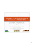 Overview of the Arthropod-Borne Animal Diseases Unit – OCT 2016