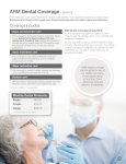 ARM Dental Coverage– Optional