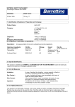 material safety data sheet