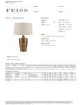 PR217: 1 - Light Table Lamp Dimensions: Bulbs: Material List