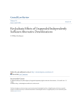 Res Judicata Effects of Unappealed Independently Sufficient