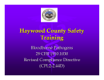 Haywood County Safety Training