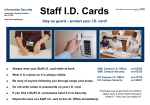 Staff ID Cards Poster