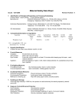 Material Safety Data Sheet - edler