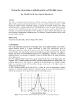 System for measuring a radiation pattern of the light source