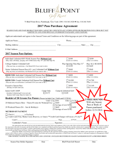 2017 Pass Purchase Agreement