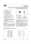 Low voltage CMOS quad 2-input AND gate with 5V tolerant inputs