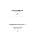 Thesis Proposal * for Master of Software Engineering