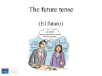 The future tense - Arlington Spanish