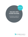 DEALING WITH PATIENT REVIEWS