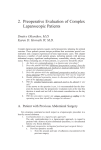 2. Preoperative Evaluation of Complex Laparoscopic