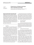 Practical uses of femtosecond laser micro