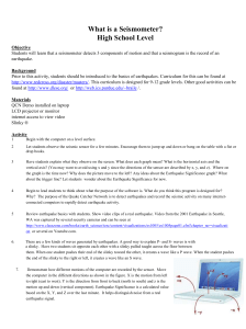 Earthquake Review