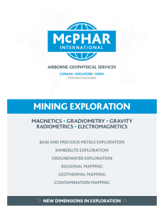 MINING ExPLORATION - McPhar International