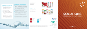 Brochure GC Dry Mouth Gel