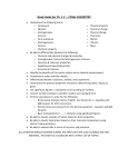 Study Guide for Ch. 1