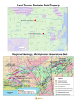 Regional Geology, Michipicoten Greenstone Belt Land