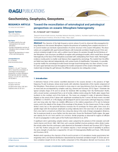 Toward the reconciliation of seismological and petrological