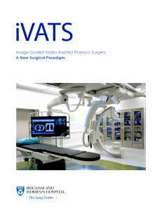 Image Guided Video Assisted Thoracic Surgery A New Surgical