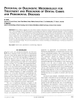 Potential of Diagnostic Microbiology for Treatment