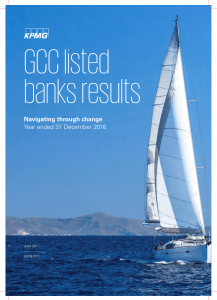 GCC listed banks results report for the year ended 31