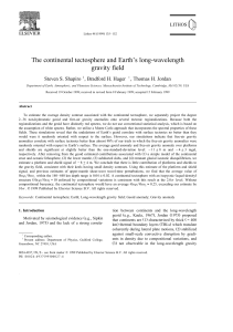 The continental tectosphere and Earth`s long