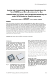 Density and Concentration Measurement